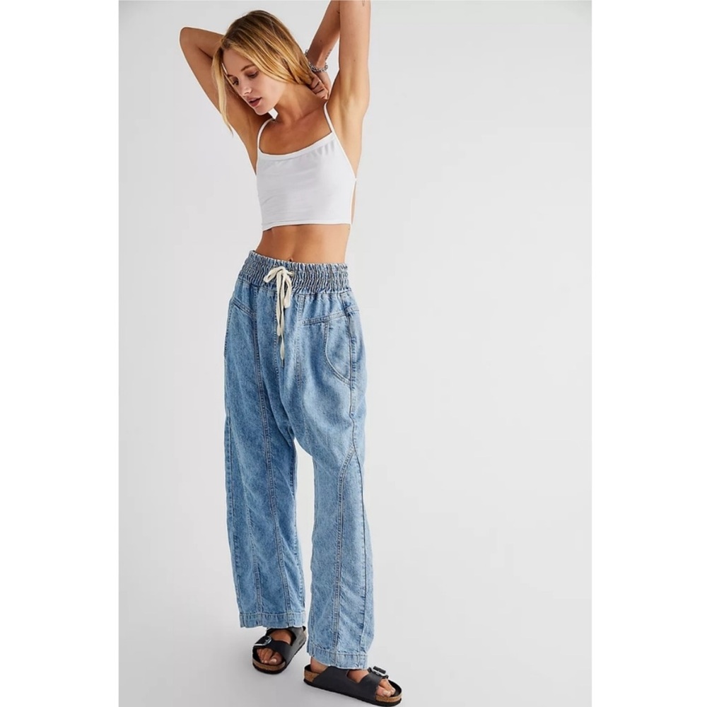 We The Free | Arcadia Denim Harem Pants
June Blue